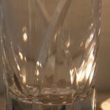 Suite of 3 orangeade cut Crystal glasses SEVRES