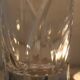 Suite de 3 verres à orangeade en cristal taillé Sevres
