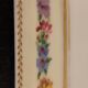 Chocolate cake dish Raynaud Limoges floral decoration