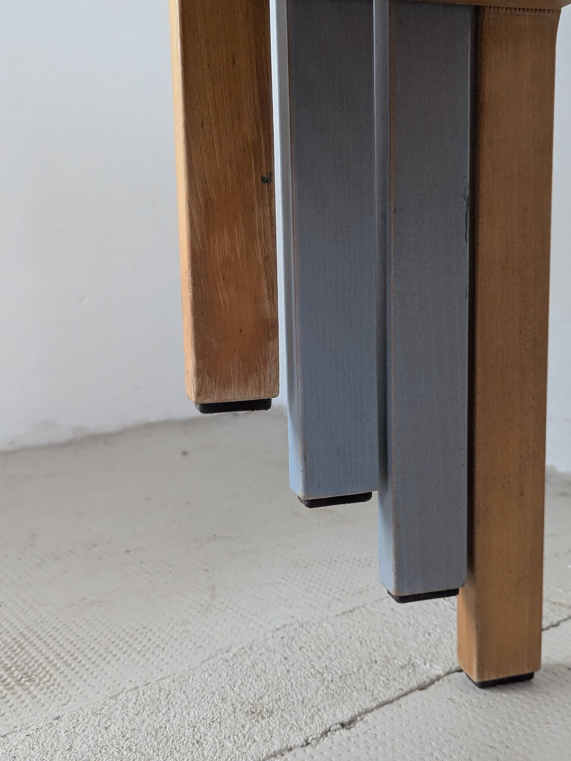 Set of 4 stackable chairs by Rainer Schell