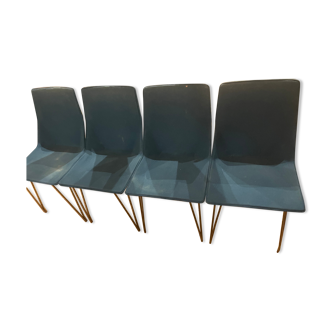 Cinna chairs in metal and felt