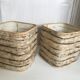 Paire d’abat-jours vintage 15x15