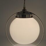 Opaline globe suspension