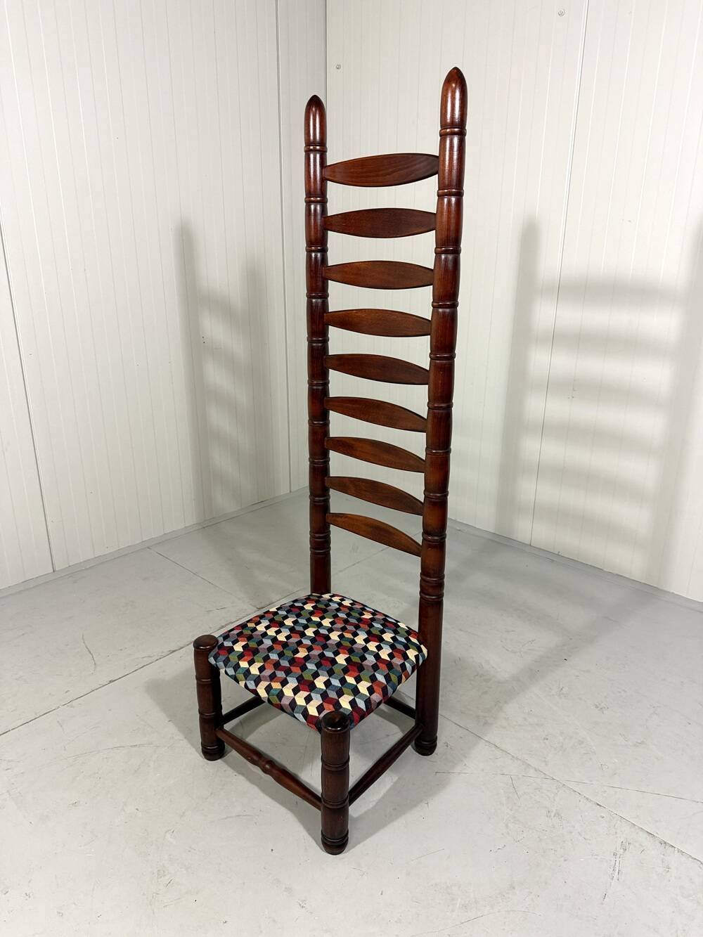 High back ladder chair 1970’s