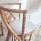 Pair of vintage rattan armchairs circa the 1960s.