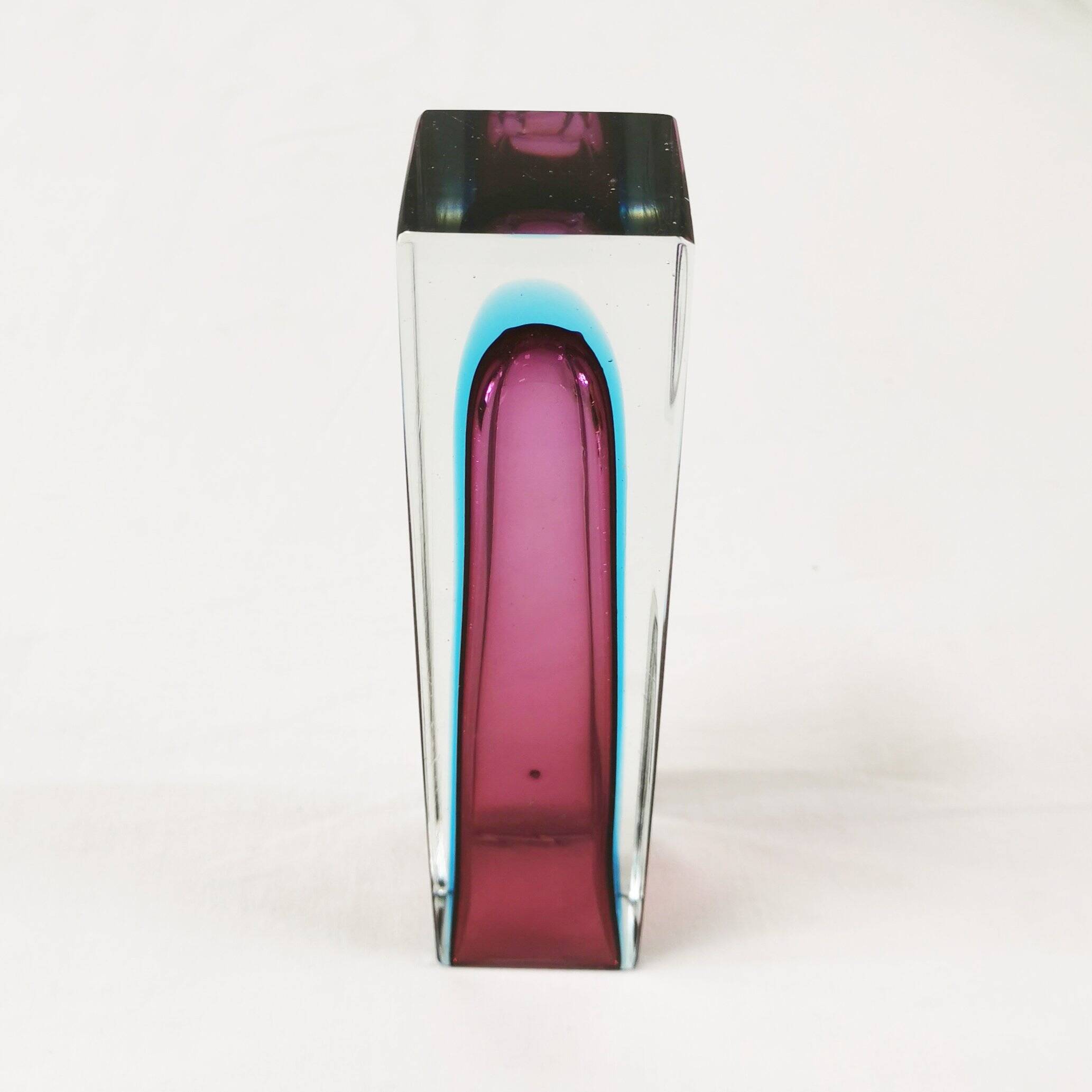 Vase Murano Sommerso – Modernisme italien, années 1960