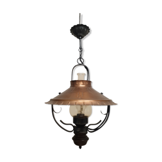 Copper hanging lamp