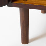 Omann Jun Rosewood sideboard, credenza with drawers section, Denmark, 1960s