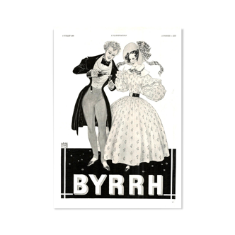 Affiche vintage années 30 BYRRH