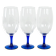 3 verres danois, années 1970