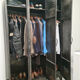 Metal wardrobe locker steel industrial 1950
