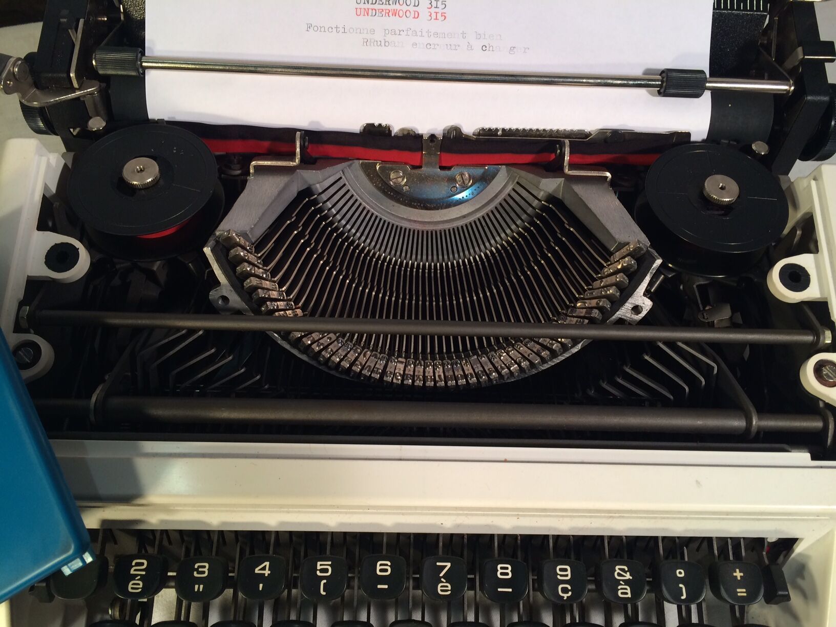 Underwood 315 portable typewriter 70