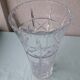Cut crystal vase