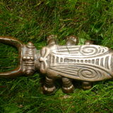 Vintage bronze beetle