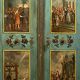 17th century Alsatian wardrobe fully decorated