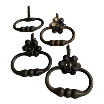 Set of furniture handles