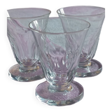 3 verres à absinthe