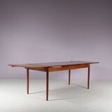 1960s Rosewooden dining table by Topform, Netherlands