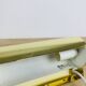Ikea V413 vintage roller wall lamp, gold metal