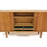 Scandinavian oak enfilade, Borgeryds Möbelfabrik, Sweden, 1960