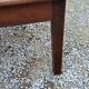 Oak farmhouse coffee table 1 drawer nineteenth century feet bobbins