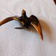Vintage ceramic swallow wall decoration
