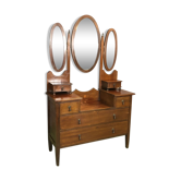 Hairdresser English early twentieth mahogany