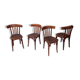 Chaises bistrot Luterma, set de 4
