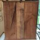 Old wall display case