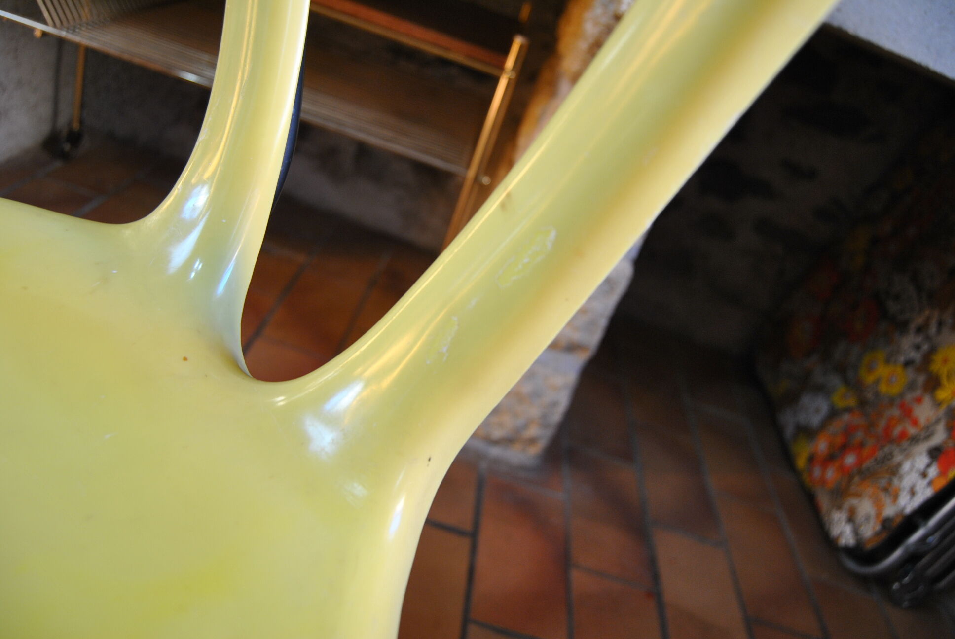 Pair of Gilac vintage 70s design chairs