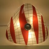 Mid-century design glass pendant/Napako, 1960's