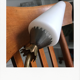 Pair of 50-60 bi-tone brass and bronze wall light