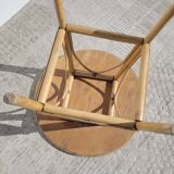 Vintage rattan coffee or side table