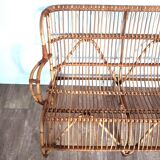 60' rattan sofa
