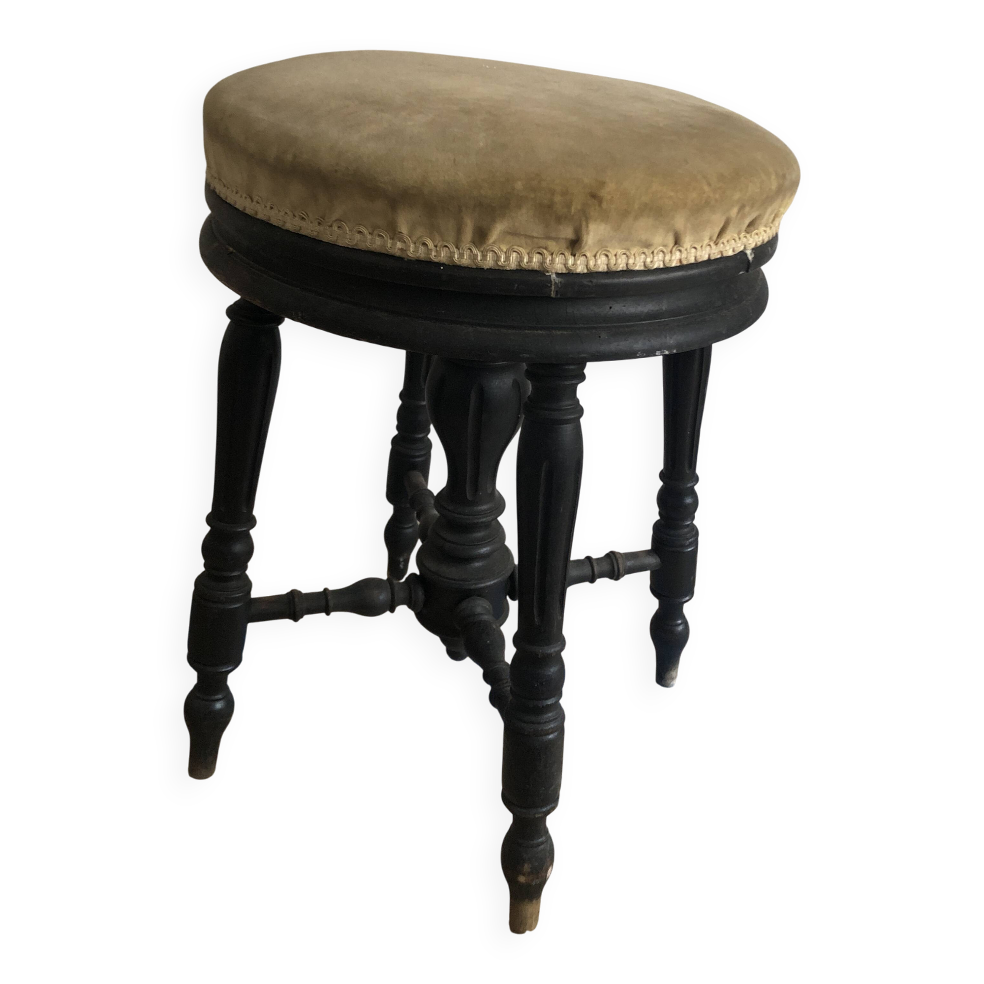 Ancien tabouret de piano