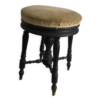 Antique piano stool