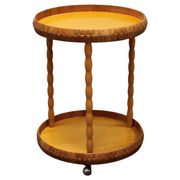 Mid-Century Table on Wheels, 1970s, Czechoslovakia
