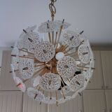 Val Saint Lambert crystal chandelier