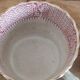3 old Pexonne cups, Egyptian decor