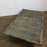 Industrial plant pallet coffee table