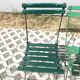 Paire de chaises de jardin vintage