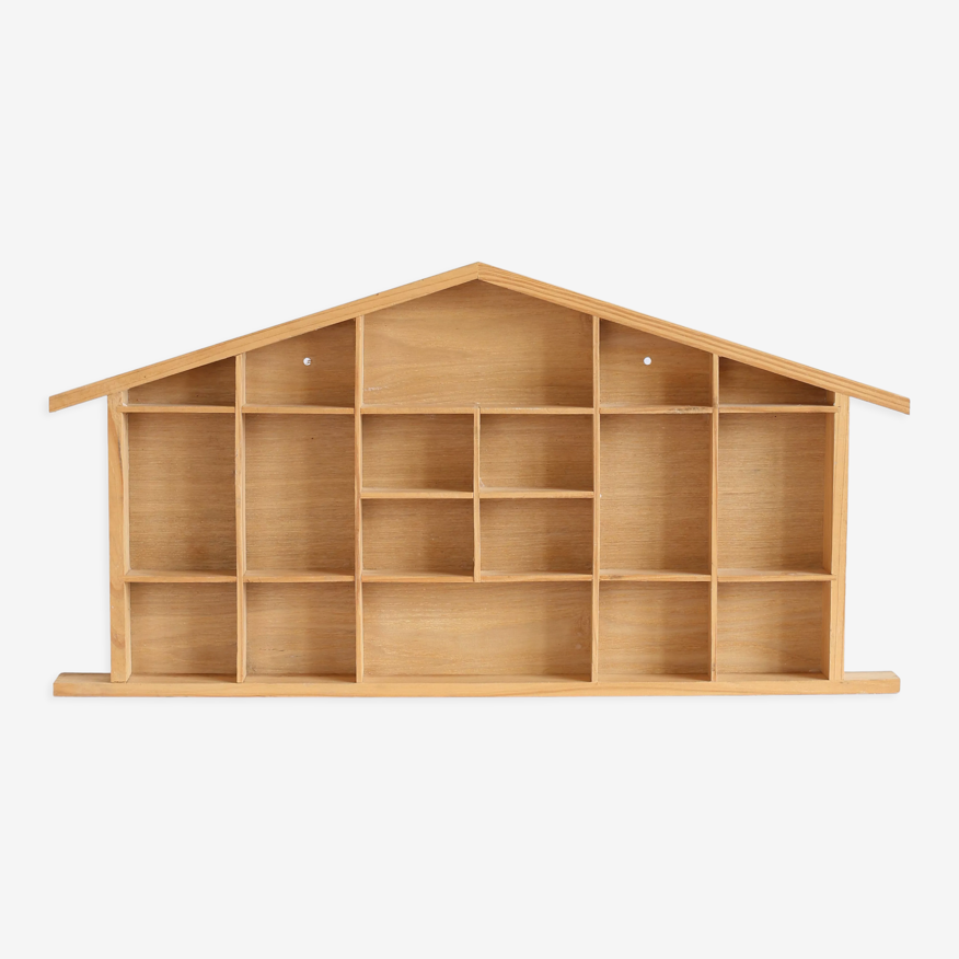 Etagère maison en bois | Selency