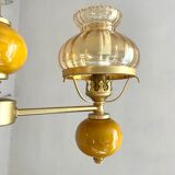 Chandelier vintage globes