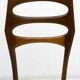 Six Vittorio Dassi Mid-Century Modern Italian Mahogany Dining Chairs, 1950s