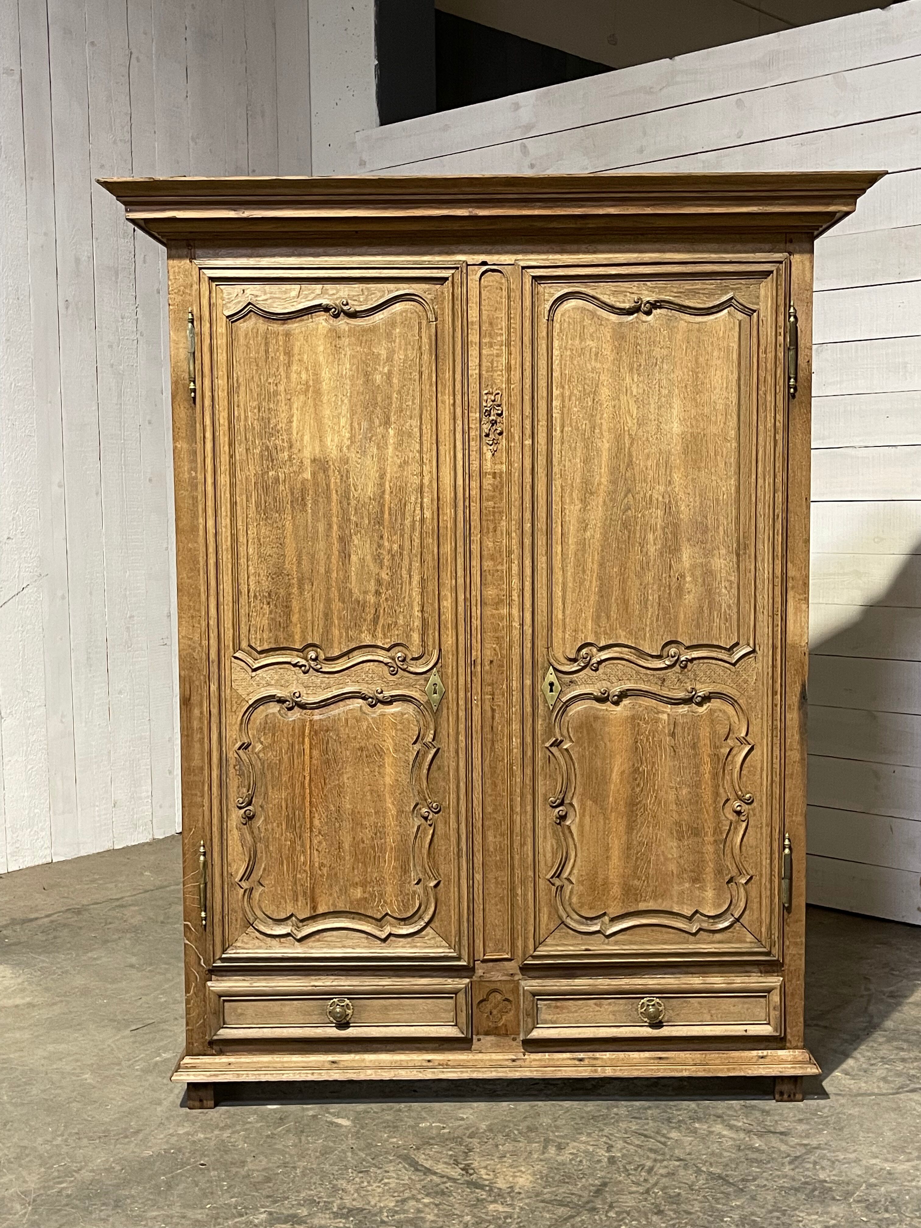 Oak cabinet