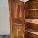 Louis xv cabinet in walnut gendarme’s hat