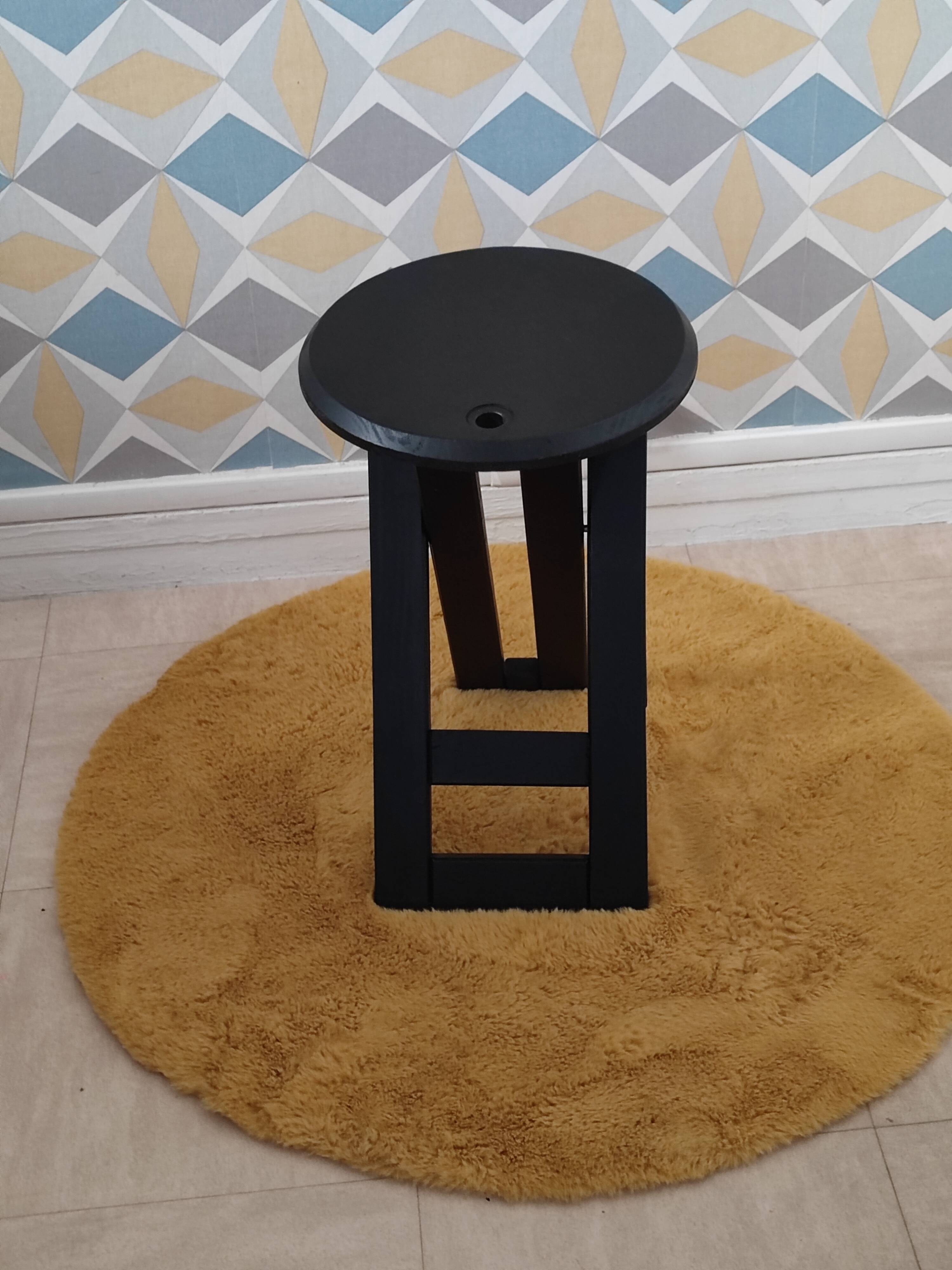 Foldable stool suzy stool by adrien reed .