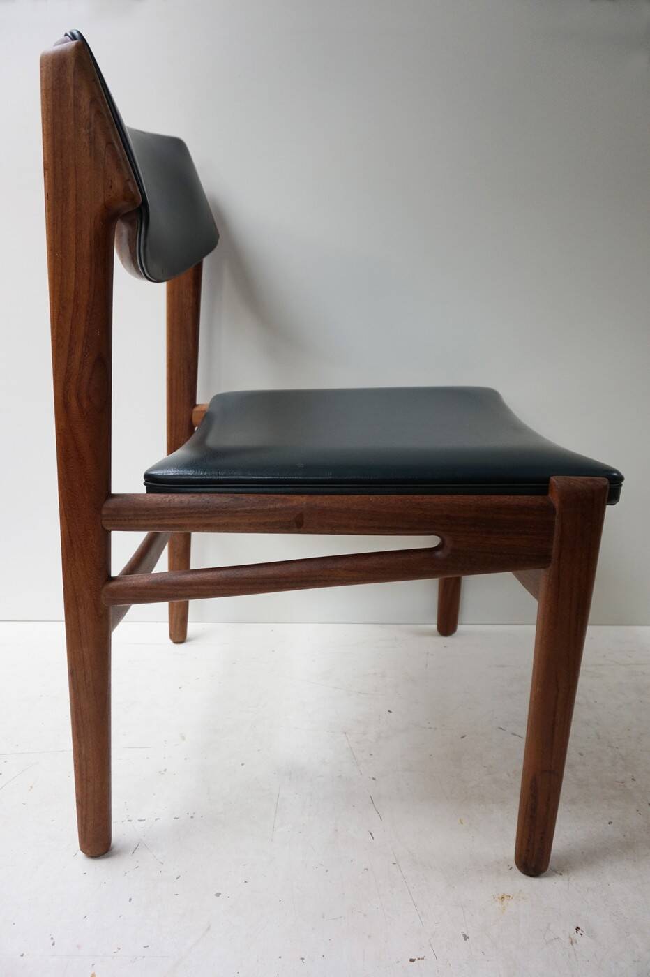 Midcentury Scandinavian Teak Dining Chairs, set of 4