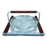 Art Deco ramekin appetizer tray or server