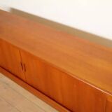 Vintage sideboard | 220 cm Dyrlund | 1960s | Tambour doors